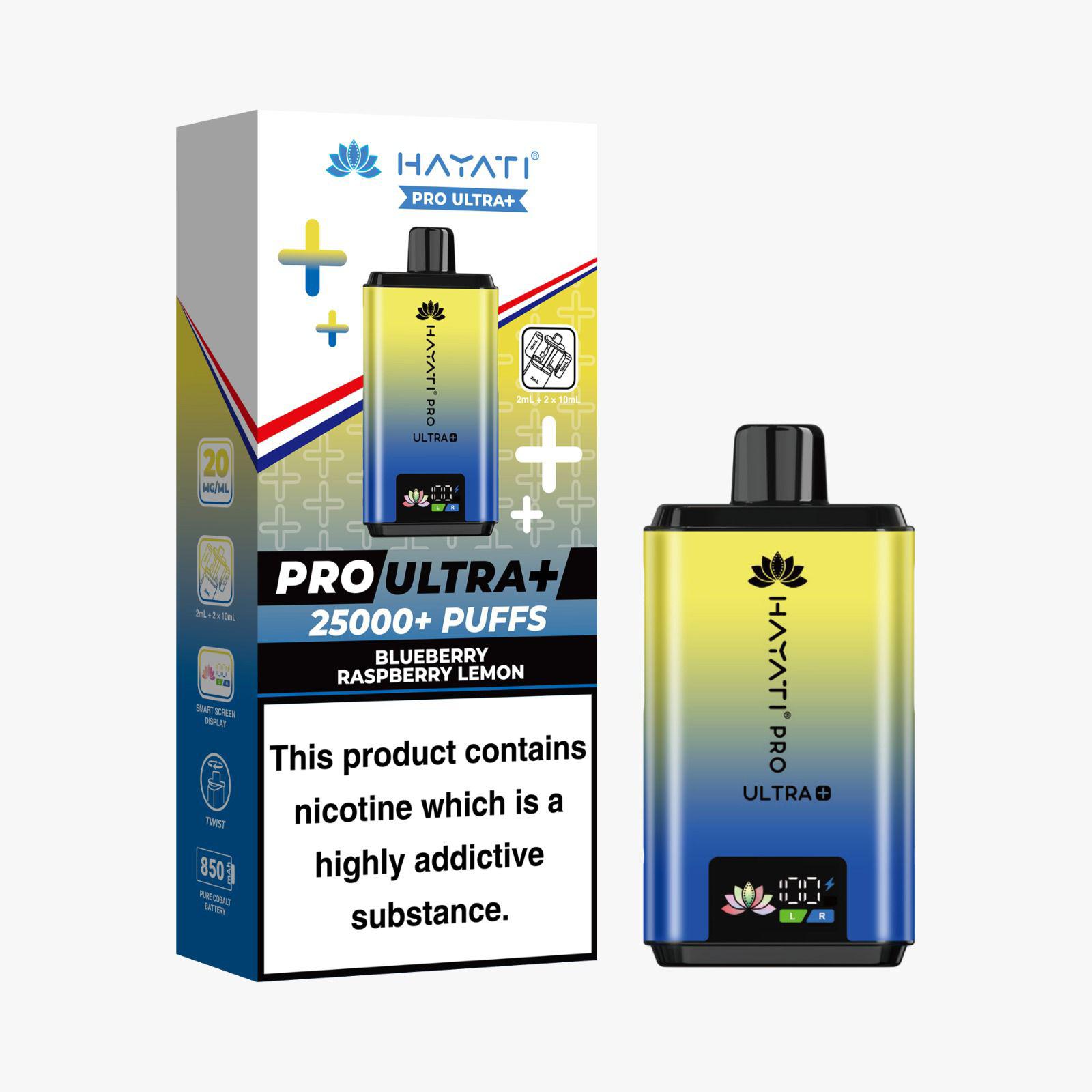 buy Hayati Pro Ultra Plus 25000 Prefilled Pod Vape Kit at Wolfvapes.co.uk