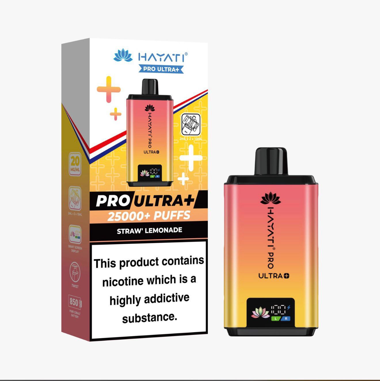 buy Hayati Pro Ultra Plus 25000 Prefilled Pod Vape Kit at Wolfvapes.co.uk