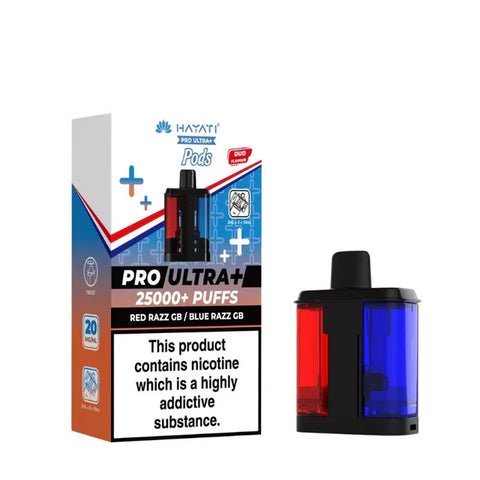 buy Hayati Pro Ultra Plus 25000 Replacement Pods - Box of 5 at Wolfvapes.co.uk