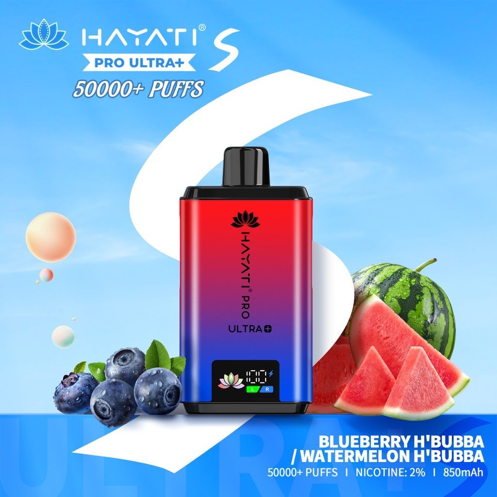 buy Hayati Pro Ultra Plus S 50K Prefilled Pod Vape Kit hi at Wolfvapes.co.uk