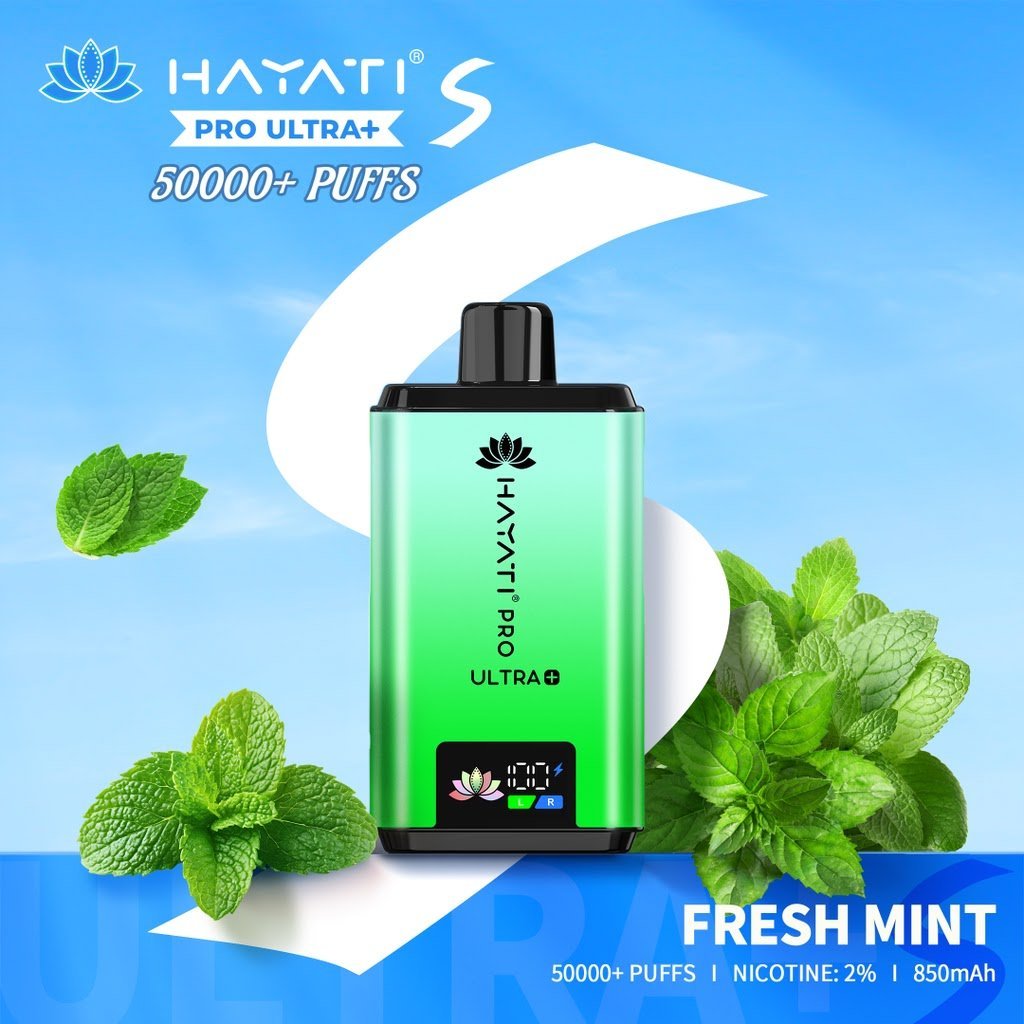 buy Hayati Pro Ultra Plus S 50K Prefilled Pod Vape Kit hi at Wolfvapes.co.uk