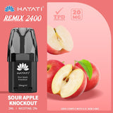 buy Hayati Remix 2400 Puffs Replacement Pods at Wolfvapes.co.uk