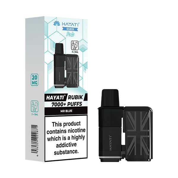 buy Hayati Rubik 7000 Replacement Pods at Wolfvapes.co.uk