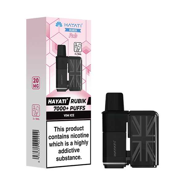 buy Hayati Rubik 7000 Replacement Pods at Wolfvapes.co.uk