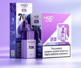 buy HQD Glow Air 70K Prefilled 2 In 1 Vape Box of 5 at Wolfvapes.co.uk
