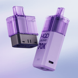 buy HQD Glow Air 70K Prefilled 2 In 1 Vape Box of 5 at Wolfvapes.co.uk
