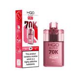 buy HQD Glow Air 70K Prefilled 2 In 1 Vape Box of 5 at Wolfvapes.co.uk