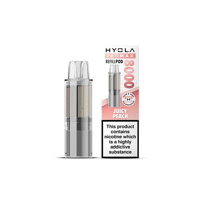 buy Hyola Pro Max 8000 Replacement Pods Pack of 5 at Wolfvapes.co.uk
