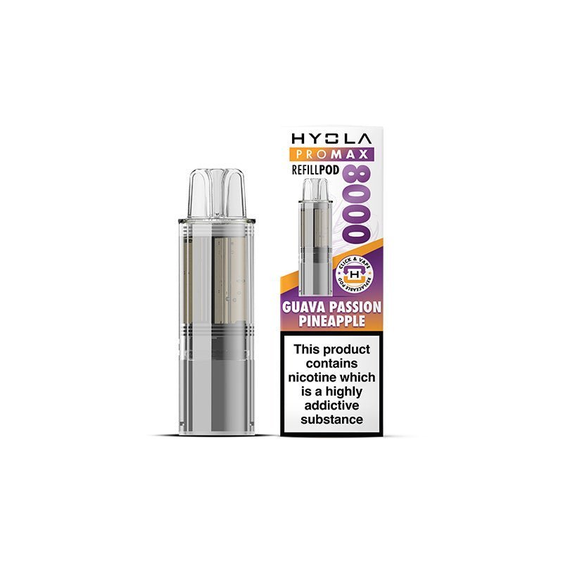 buy Hyola Pro Max 8000 Replacement Pods Pack of 5 at Wolfvapes.co.uk