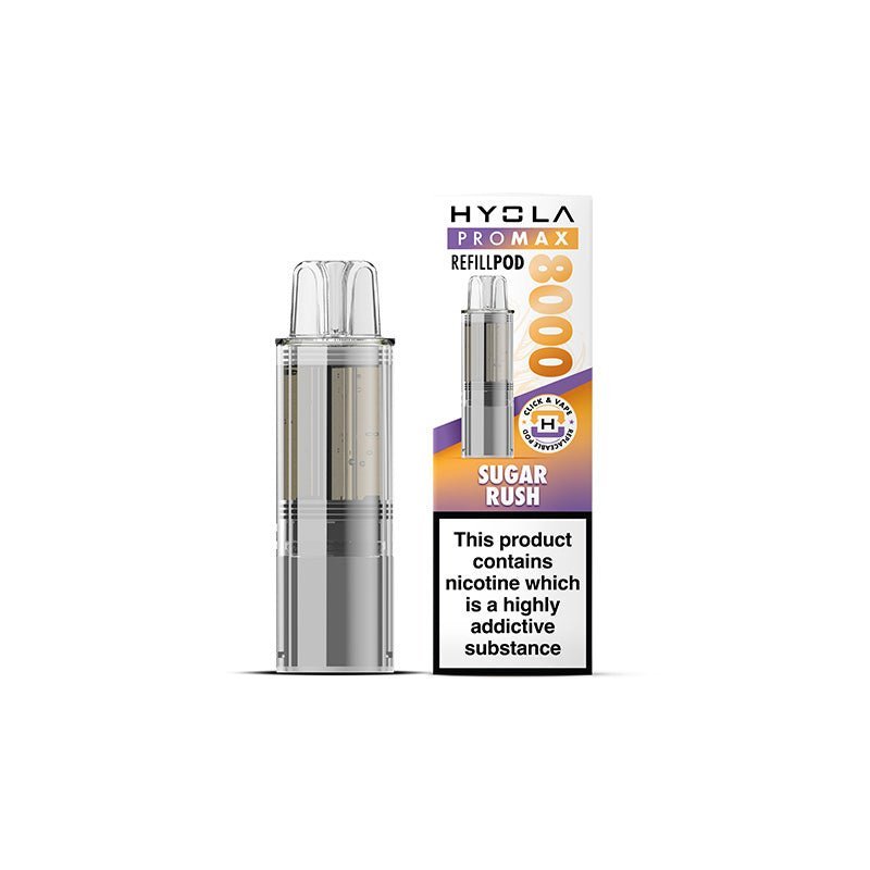 buy Hyola Pro Max 8000 Replacement Pods Pack of 5 at Wolfvapes.co.uk