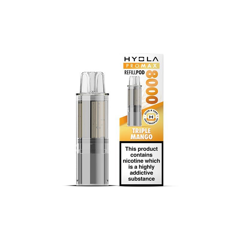 buy Hyola Pro Max 8000 Replacement Pods Pack of 5 at Wolfvapes.co.uk