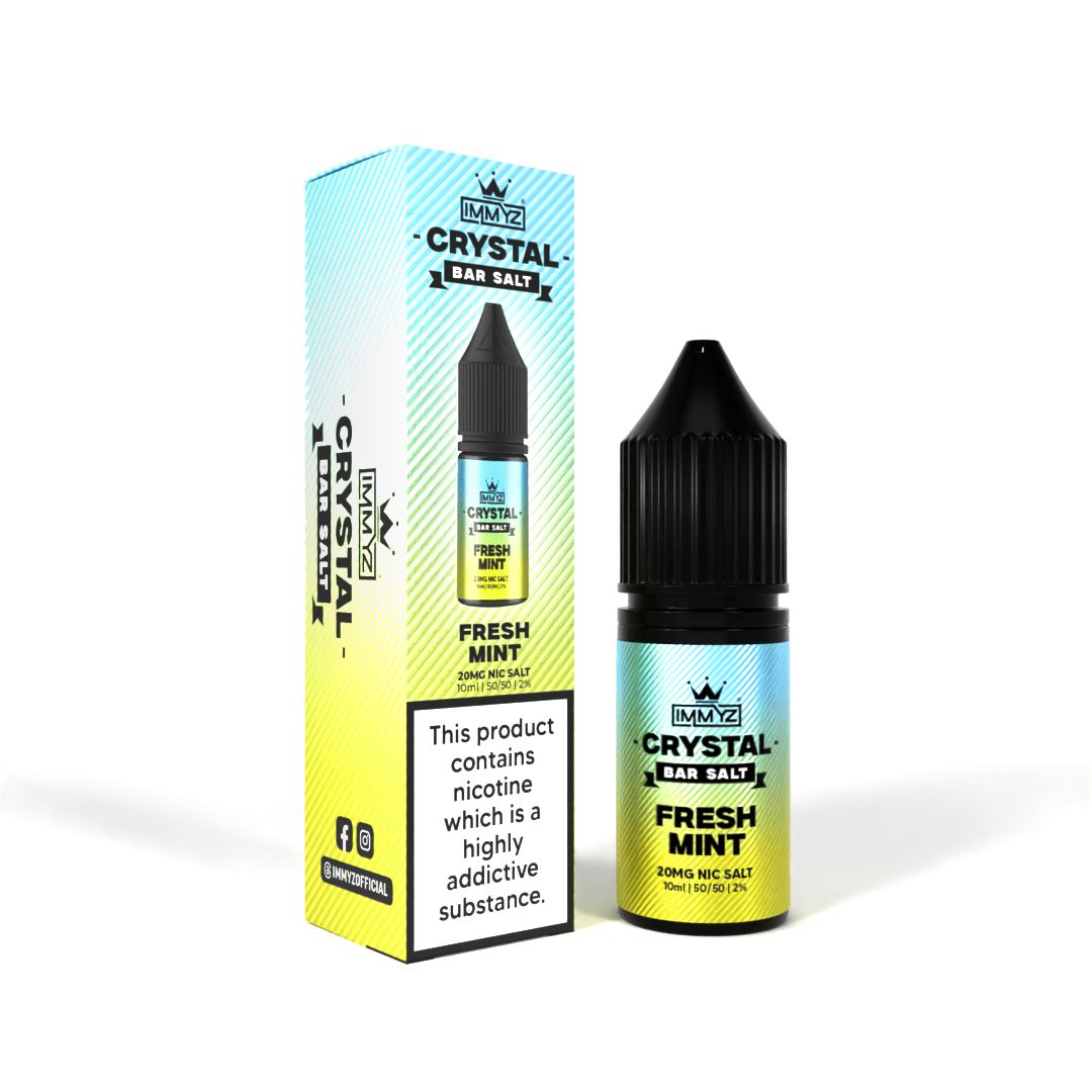 buy IMMYZ Crystal Bar Nic Salt 10ml E - liquid Pack of 10 at Wolfvapes.co.uk