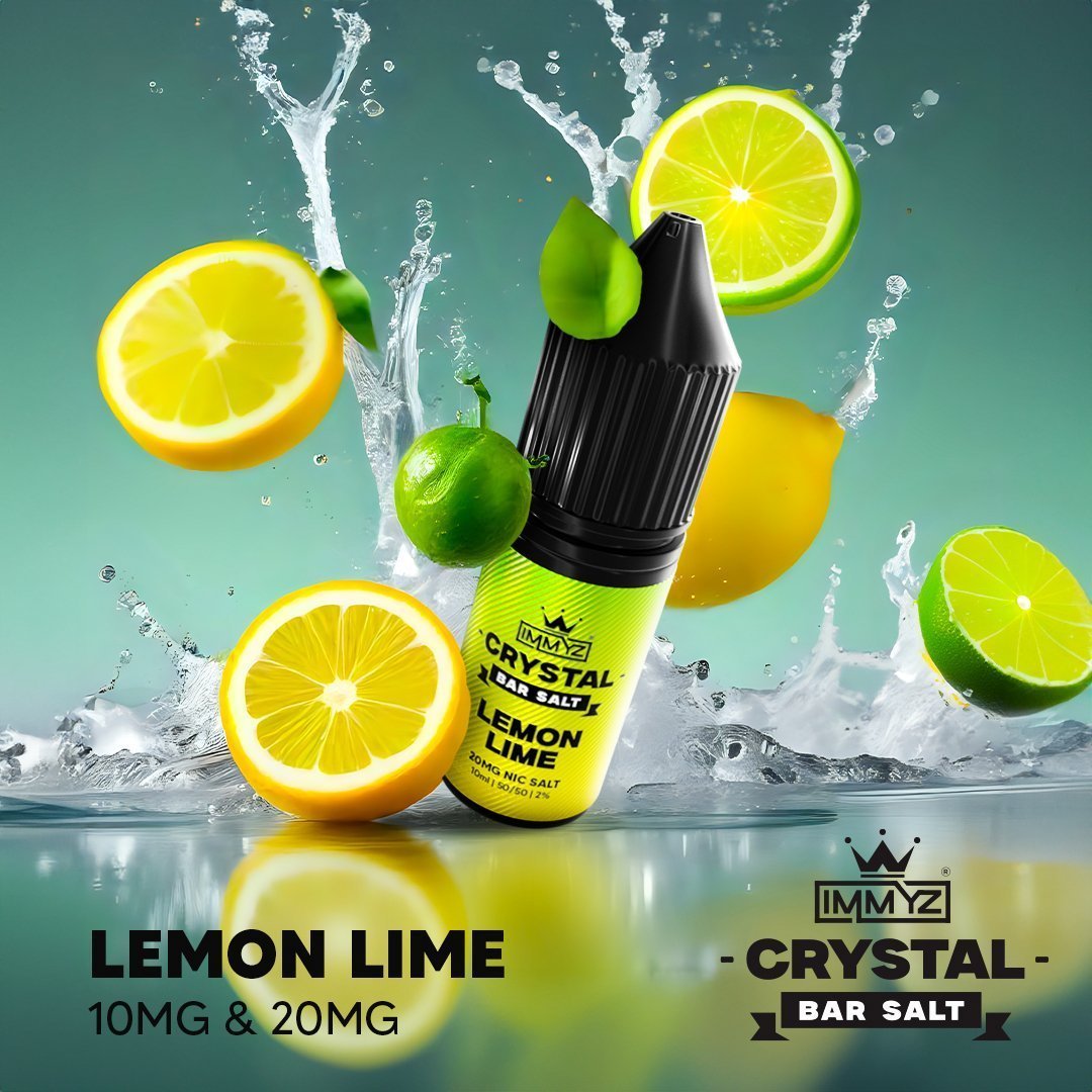 buy IMMYZ Crystal Bar Nic Salt 10ml E - liquid Pack of 10 at Wolfvapes.co.uk