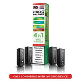 buy IVG 2400 Reload 4 in 1 Prefilled Pods Pack of 5 at Wolfvapes.co.uk