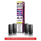 buy IVG 2400 Reload 4 in 1 Prefilled Pods Pack of 5 at Wolfvapes.co.uk