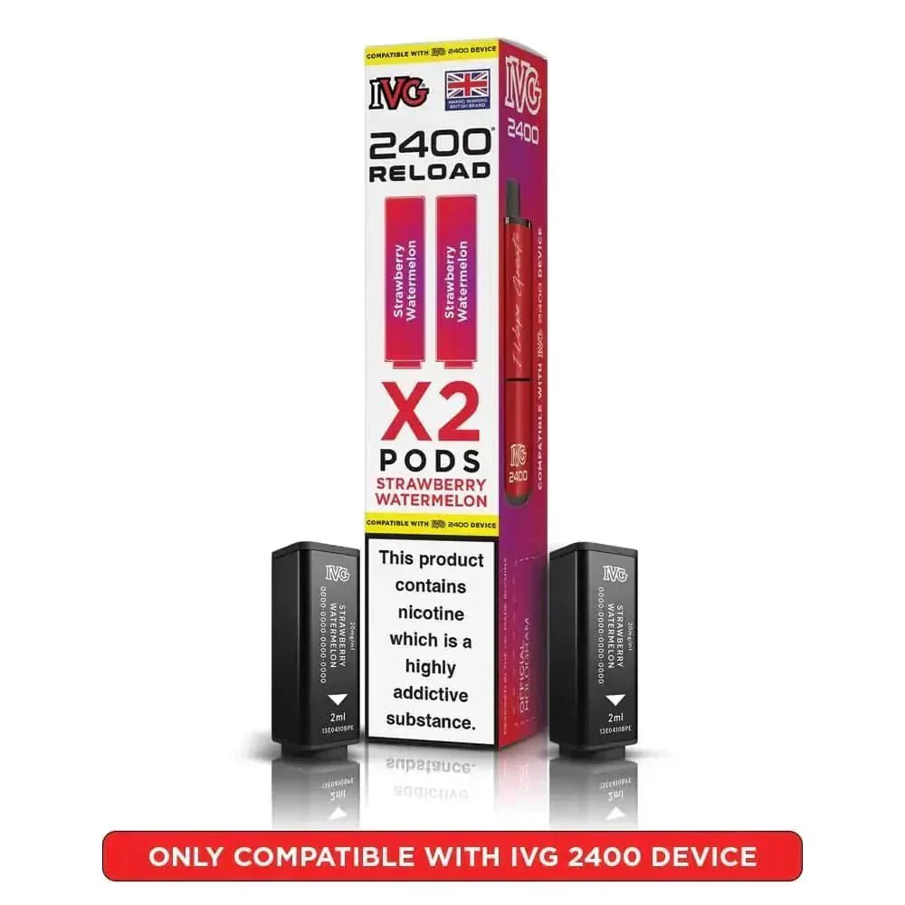 buy IVG 2400 Reload 4 in 1 Prefilled Pods Pack of 5 at Wolfvapes.co.uk