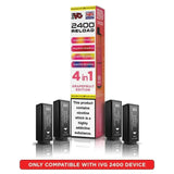 buy IVG 2400 Reload 4 in 1 Prefilled Pods Pack of 5 at Wolfvapes.co.uk