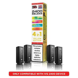 buy IVG 2400 Reload 4 in 1 Prefilled Pods Pack of 5 at Wolfvapes.co.uk