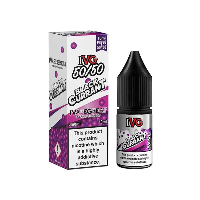buy IVG 50/50 10ml Nic Salt E - Liquids 12mg & 18mg Box of 10 at Wolfvapes.co.uk
