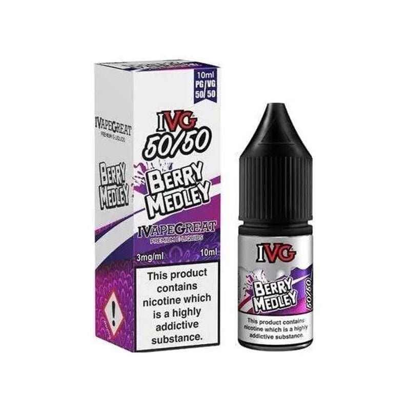 buy IVG 50/50 10ml Nic Salt E - Liquids 12mg & 18mg Box of 10 at Wolfvapes.co.uk