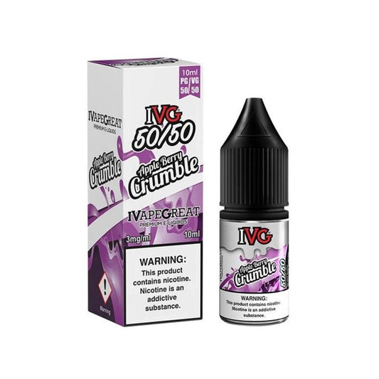 buy IVG 50/50 Nic Salt 10ml E - Liquids - 3mg & 6mg Box of 10 at Wolfvapes.co.uk