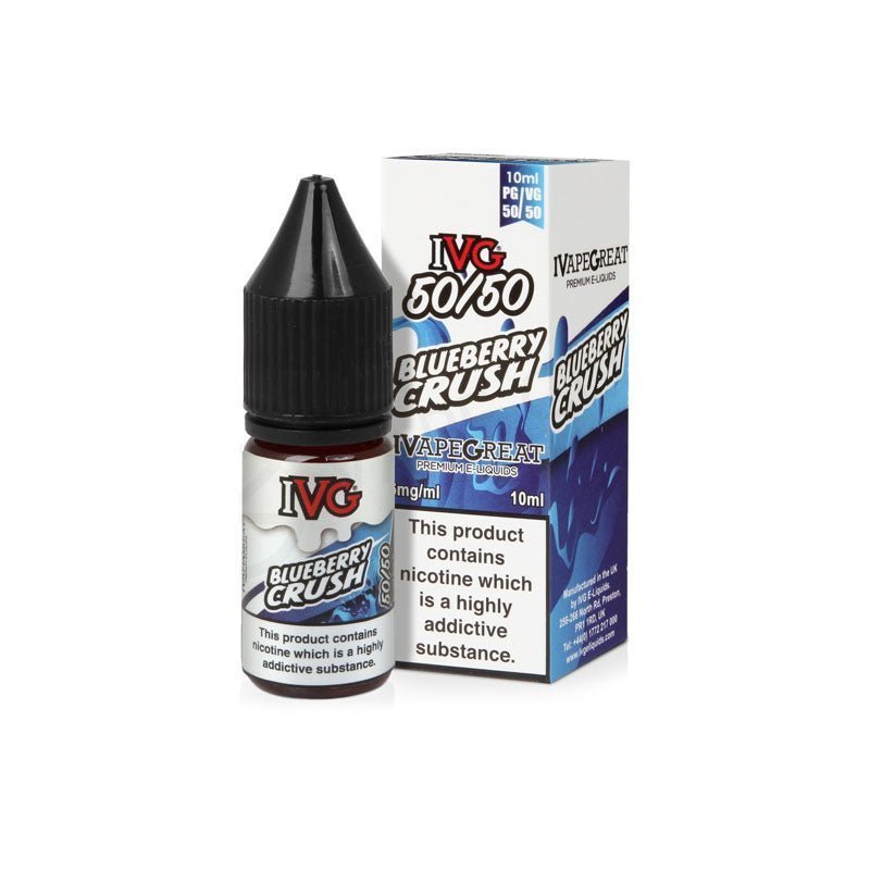 buy IVG 50/50 Nic Salt 10ml E - Liquids - 3mg & 6mg Box of 10 at Wolfvapes.co.uk