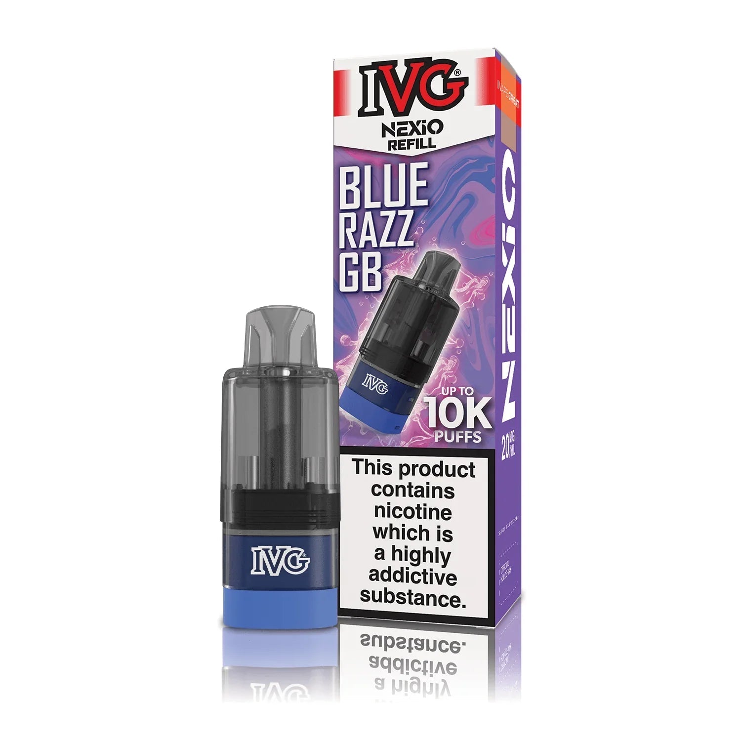 buy IVG Nexio 10k Refill Pods Box of 5 at Wolfvapes.co.uk