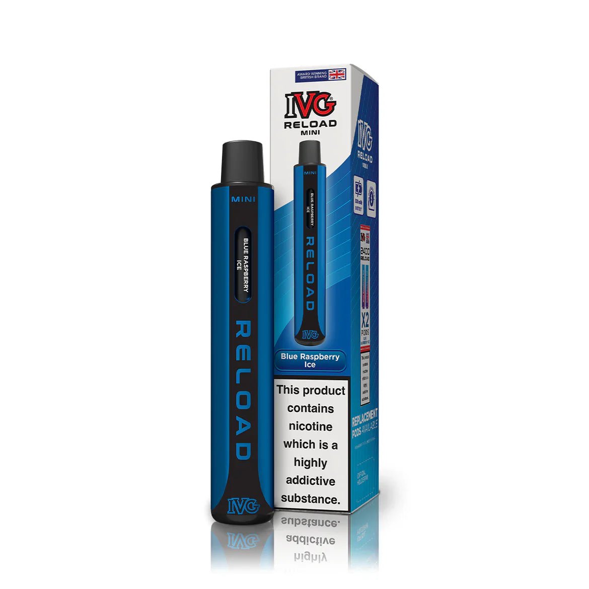 buy IVG Reload Mini Pod Vape Kit at Wolfvapes.co.uk
