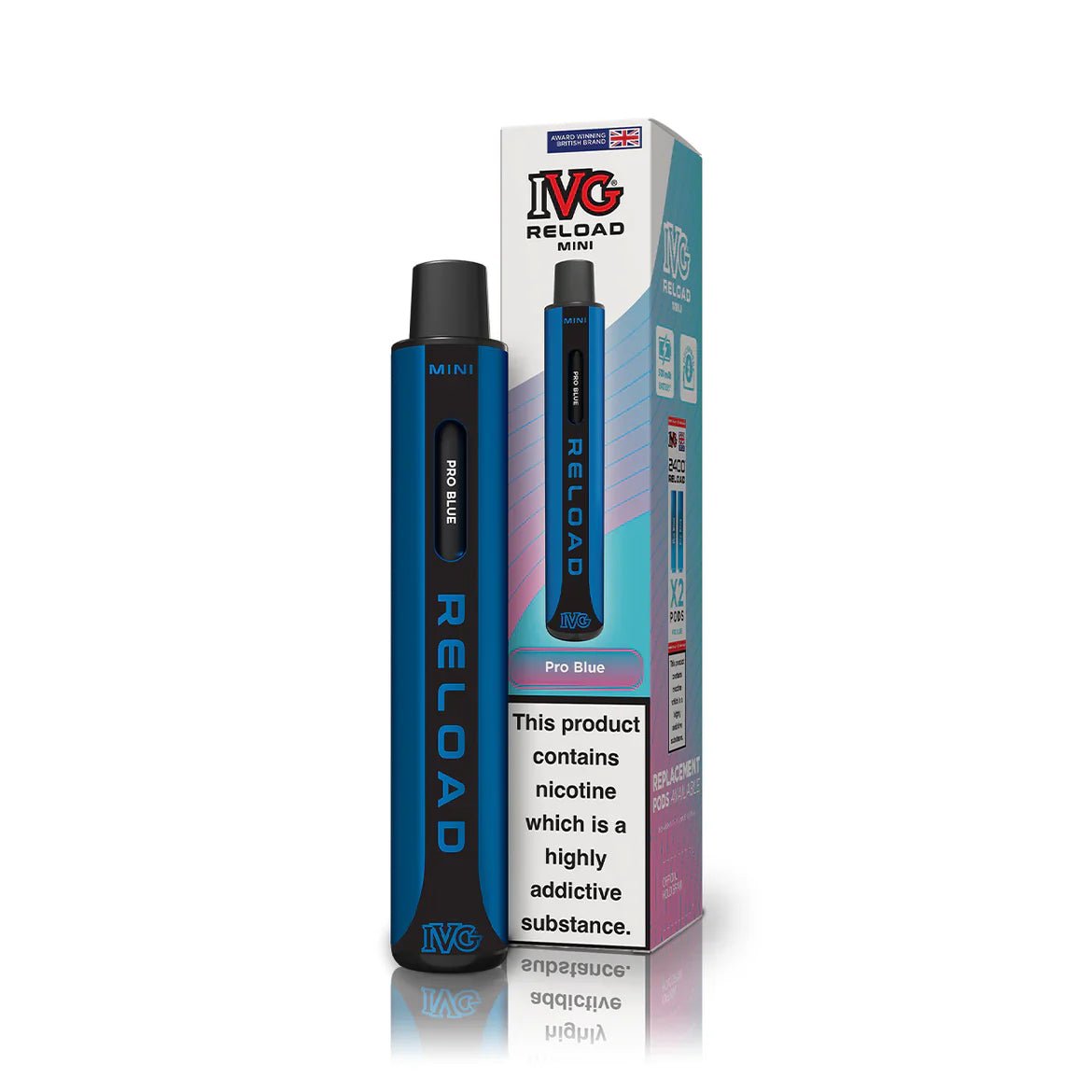 buy IVG Reload Mini Pod Vape Kit at Wolfvapes.co.uk