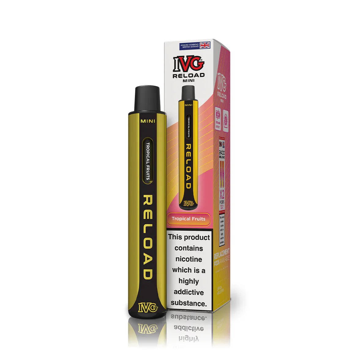 buy IVG Reload Mini Pod Vape Kit at Wolfvapes.co.uk