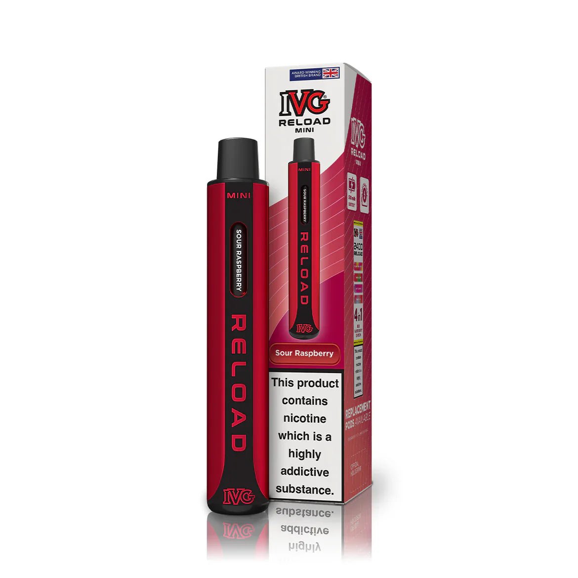 buy IVG Reload Mini Pod Vape Kit at Wolfvapes.co.uk