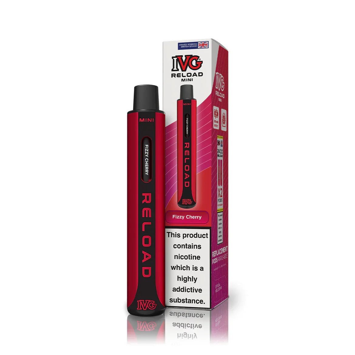 buy IVG Reload Mini Pod Vape Kit at Wolfvapes.co.uk