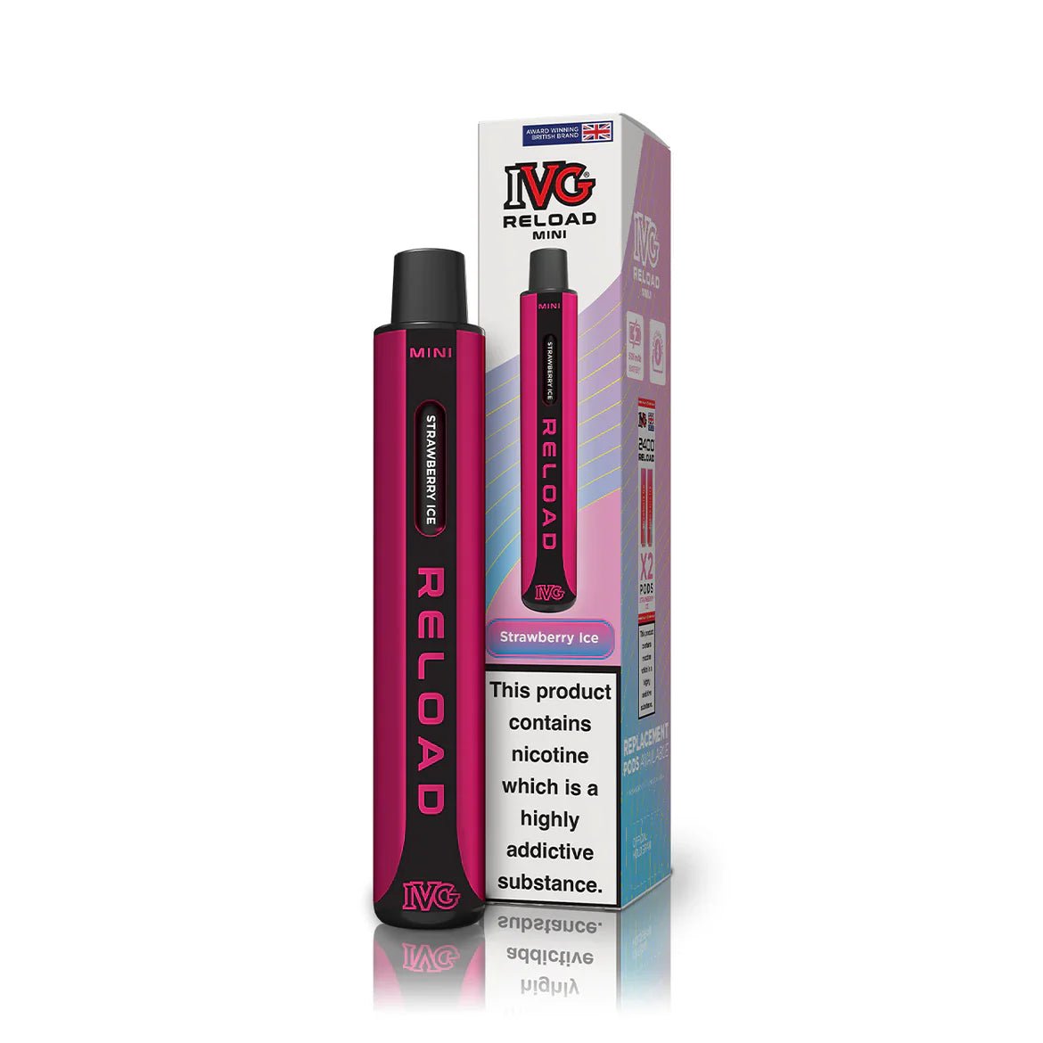 buy IVG Reload Mini Pod Vape Kit at Wolfvapes.co.uk