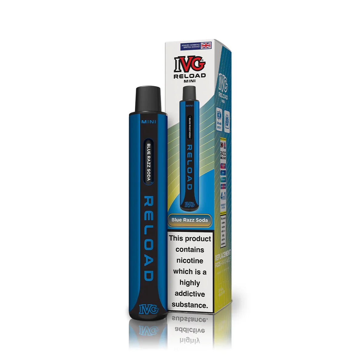 buy IVG Reload Mini Pod Vape Kit at Wolfvapes.co.uk