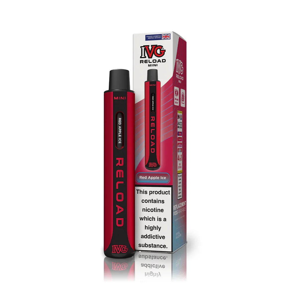 buy IVG Reload Mini Pod Vape Kit at Wolfvapes.co.uk