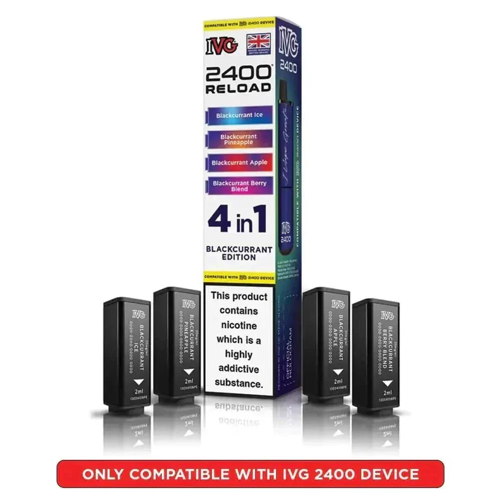 buy IVG Reload Mini Prefilled Pods Pack of 5 at Wolfvapes.co.uk