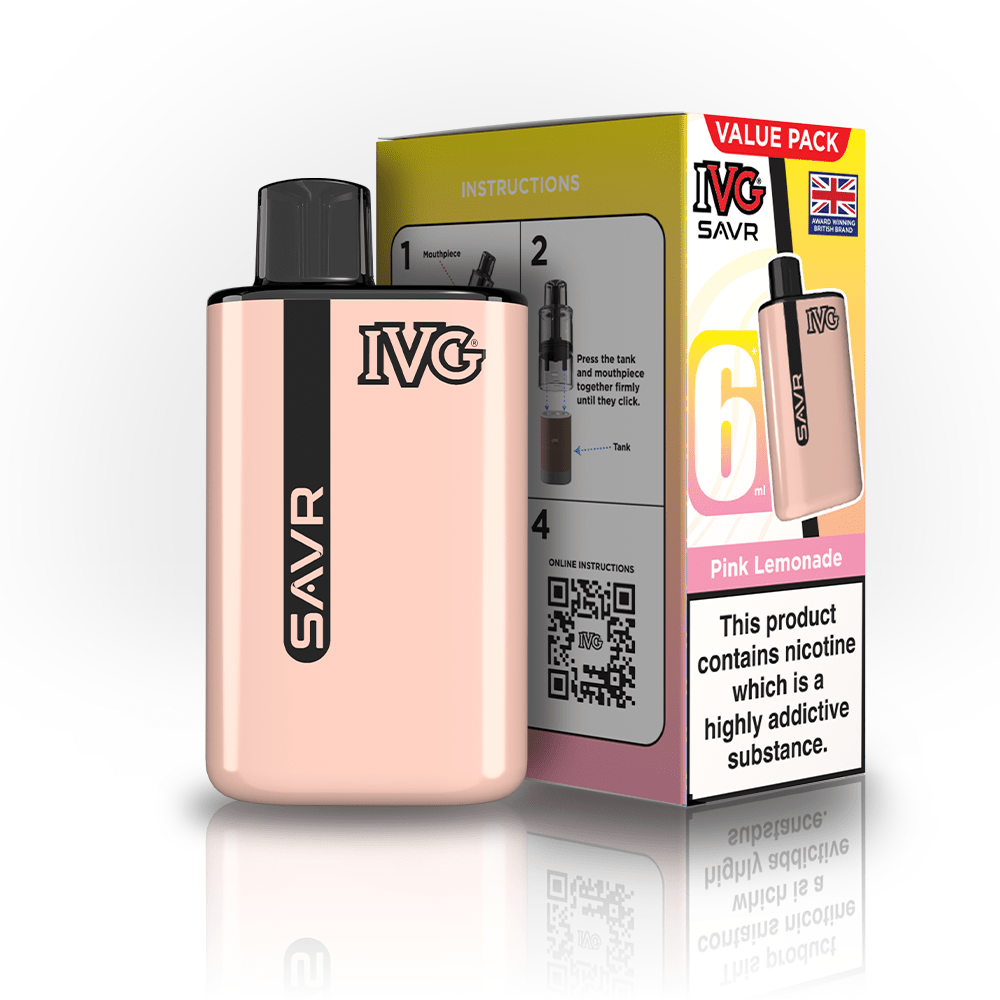 buy IVG SAVR 3000 Disposable Vape Box of 5 at Wolfvapes.co.uk