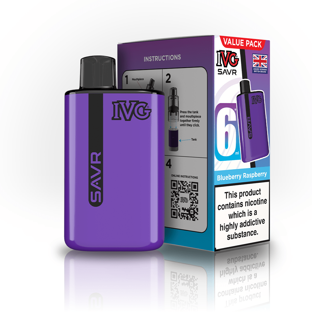 buy IVG SAVR 3000 Disposable Vape Box of 5 at Wolfvapes.co.uk