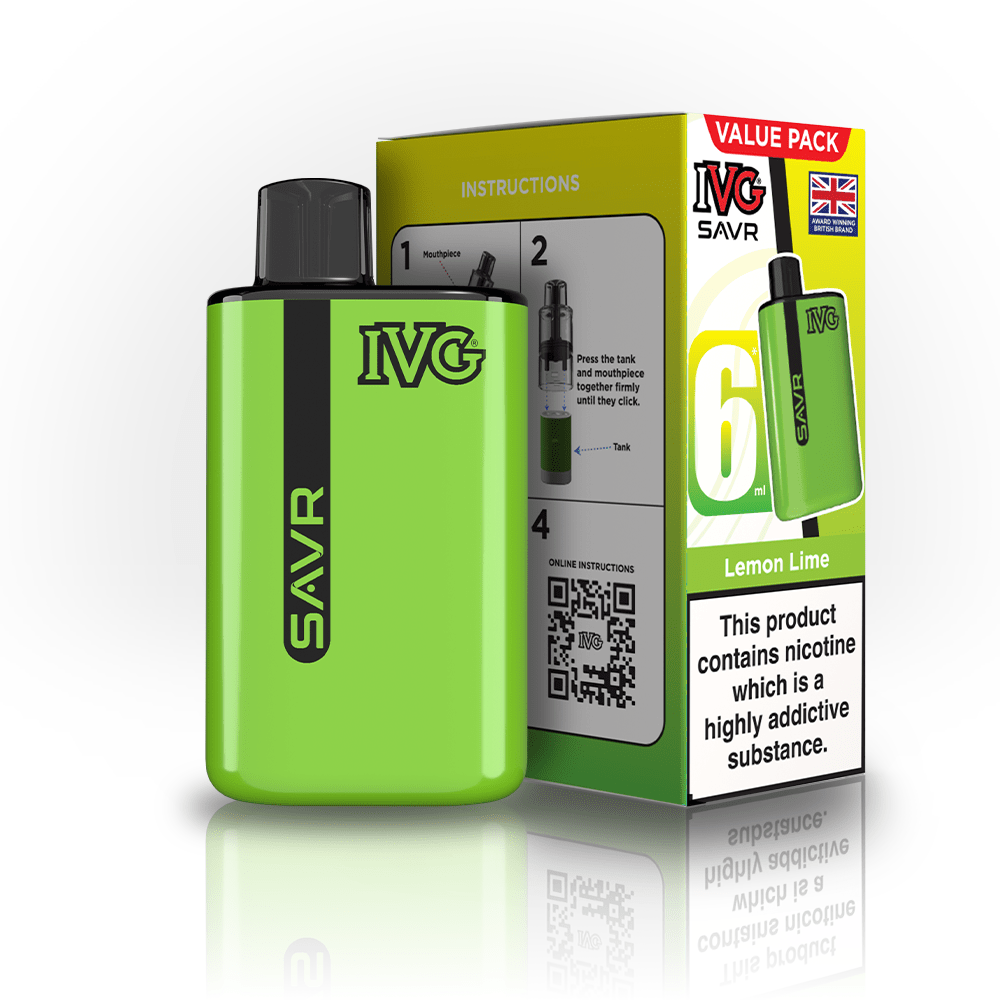 buy IVG SAVR 3000 Disposable Vape Box of 5 at Wolfvapes.co.uk