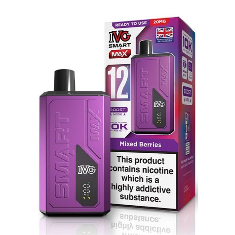 buy IVG Smart Max 10k Prefilled Pod Vape Kit at Wolfvapes.co.uk