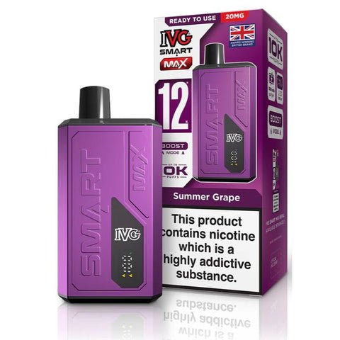 buy IVG Smart Max 10k Prefilled Pod Vape Kit at Wolfvapes.co.uk