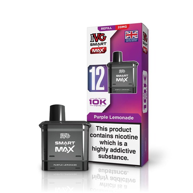 buy IVG Smart Max 10k Prefilled Refill Pods at Wolfvapes.co.uk