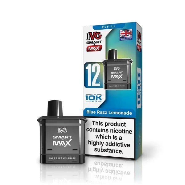 buy IVG Smart Max 10k Prefilled Refill Pods Pack of 5 at Wolfvapes.co.uk