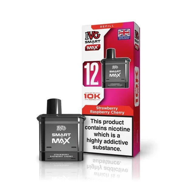 buy IVG Smart Max 10k Prefilled Refill Pods Pack of 5 at Wolfvapes.co.uk