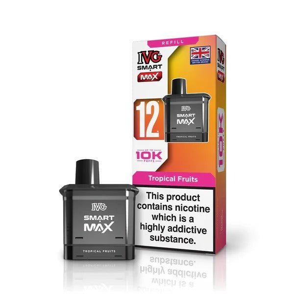 buy IVG Smart Max 10k Prefilled Refill Pods Pack of 5 at Wolfvapes.co.uk