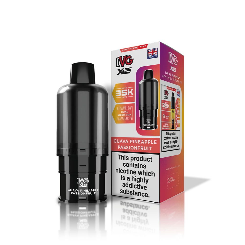 buy IVG XL 35K Prefilled Pods at Wolfvapes.co.uk