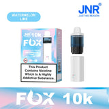 buy JNR Fox 10k Prefilled Pod kit Vape Box of 5 at Wolfvapes.co.uk