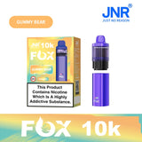 buy JNR Fox 10k Prefilled Pod kit Vape Box of 5 at Wolfvapes.co.uk