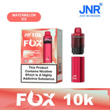 buy JNR Fox 10k Prefilled Pod kit Vape Box of 5 at Wolfvapes.co.uk