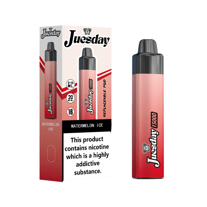 buy Juesday 15k Prefilled Vape Kit Box of 10 at Wolfvapes.co.uk